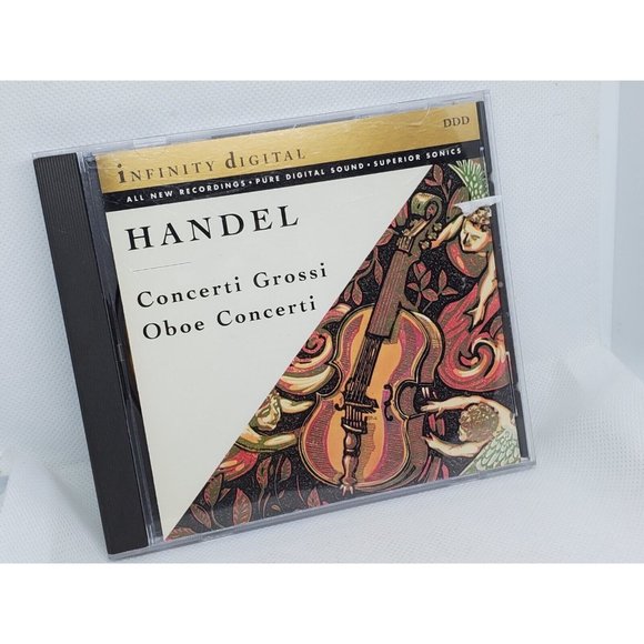 Handel Infinity Digital Concerti Grossi Oboe Concerti Classical CD No Scratches - Picture 8 of 8